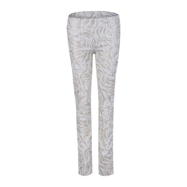 Alberto LUCY - Golden Print Jersey Golfhose Damen