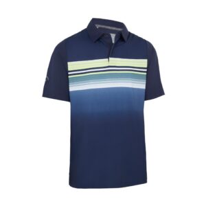 Callaway Fluid Stripe Print Polo Herren