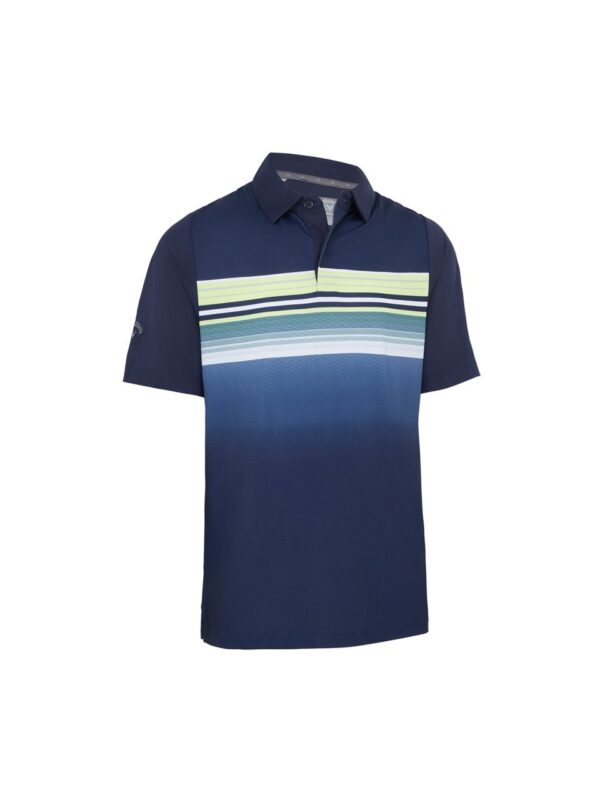 Callaway Fluid Stripe Print Polo Herren