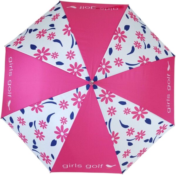 Girls Golf Regenschirm pink pink