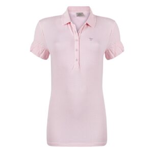 Girls Golf Simply Rose Ruffles Polo Damen