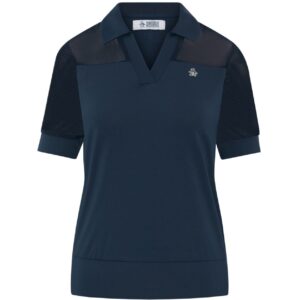 Orginal Penguin Golf 11/2 Sleeve Mesh Blocked Polo Damen