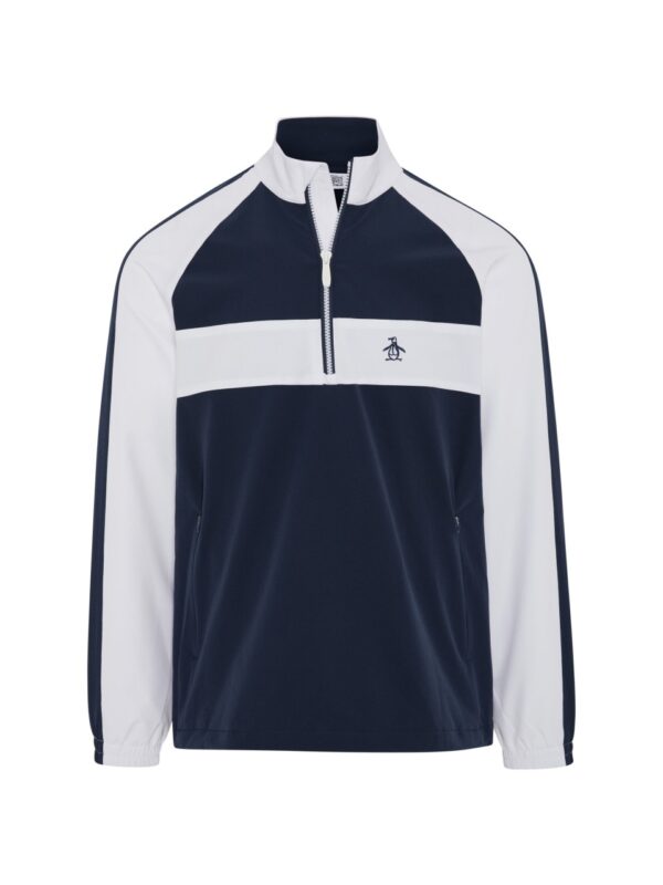 Original Penguin 1/4-Zip Colour Block Golfjacke Herren