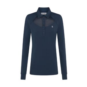 Original Penguin Golf Long Sleeve Polo Powermesh Damen