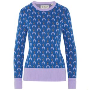 Original Penguin Jacquard Floral Pullover Damen