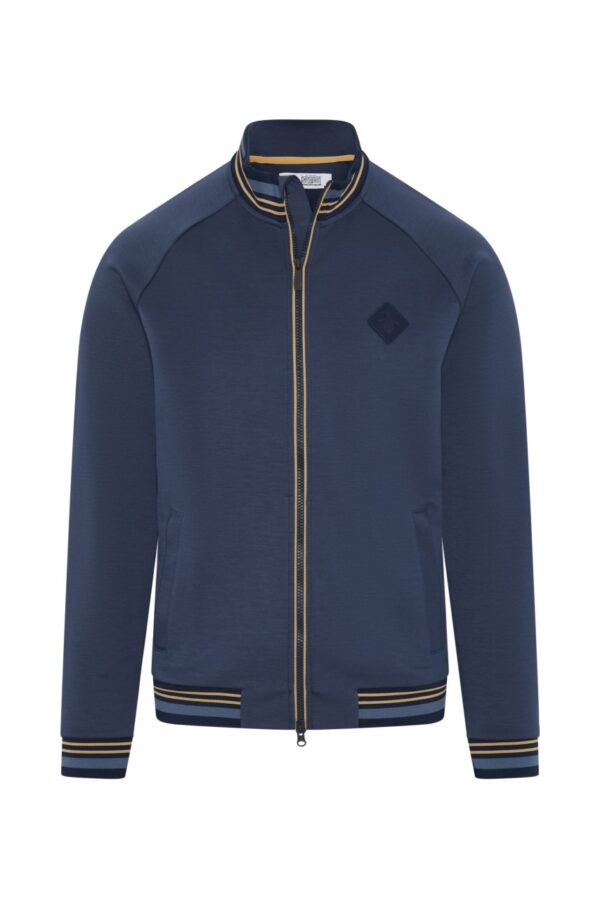 Original Penguin Knitted Track Jacke Herren L navy