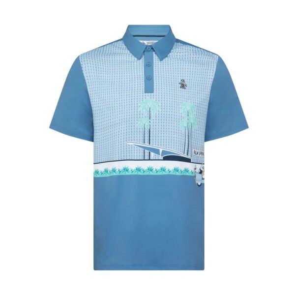 Original Penguin Palm Spring Block Polo Herren