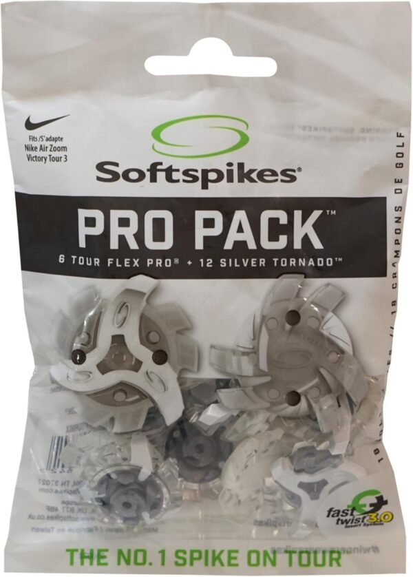 Softspikes TOUR Flex PRO Spikes FastTwist 3.0 grau/grün grau/grün