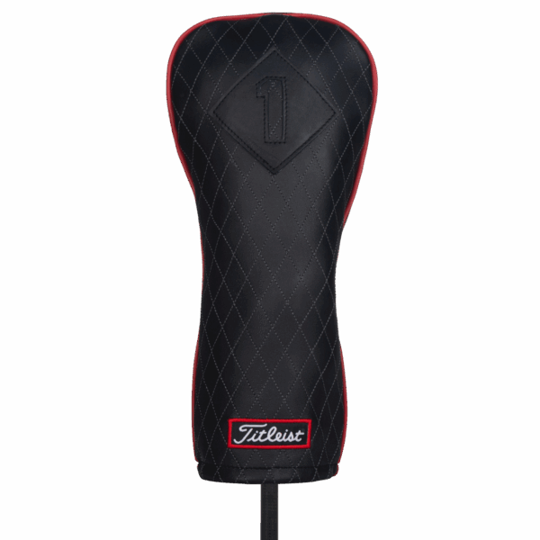 Titleist Jet Black Leder Headcover