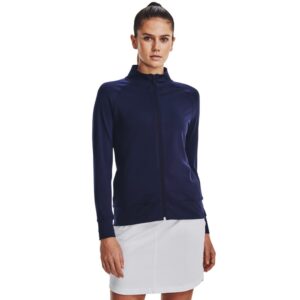 Under Armour Storm Midlayer FZ Herren L navy/silber