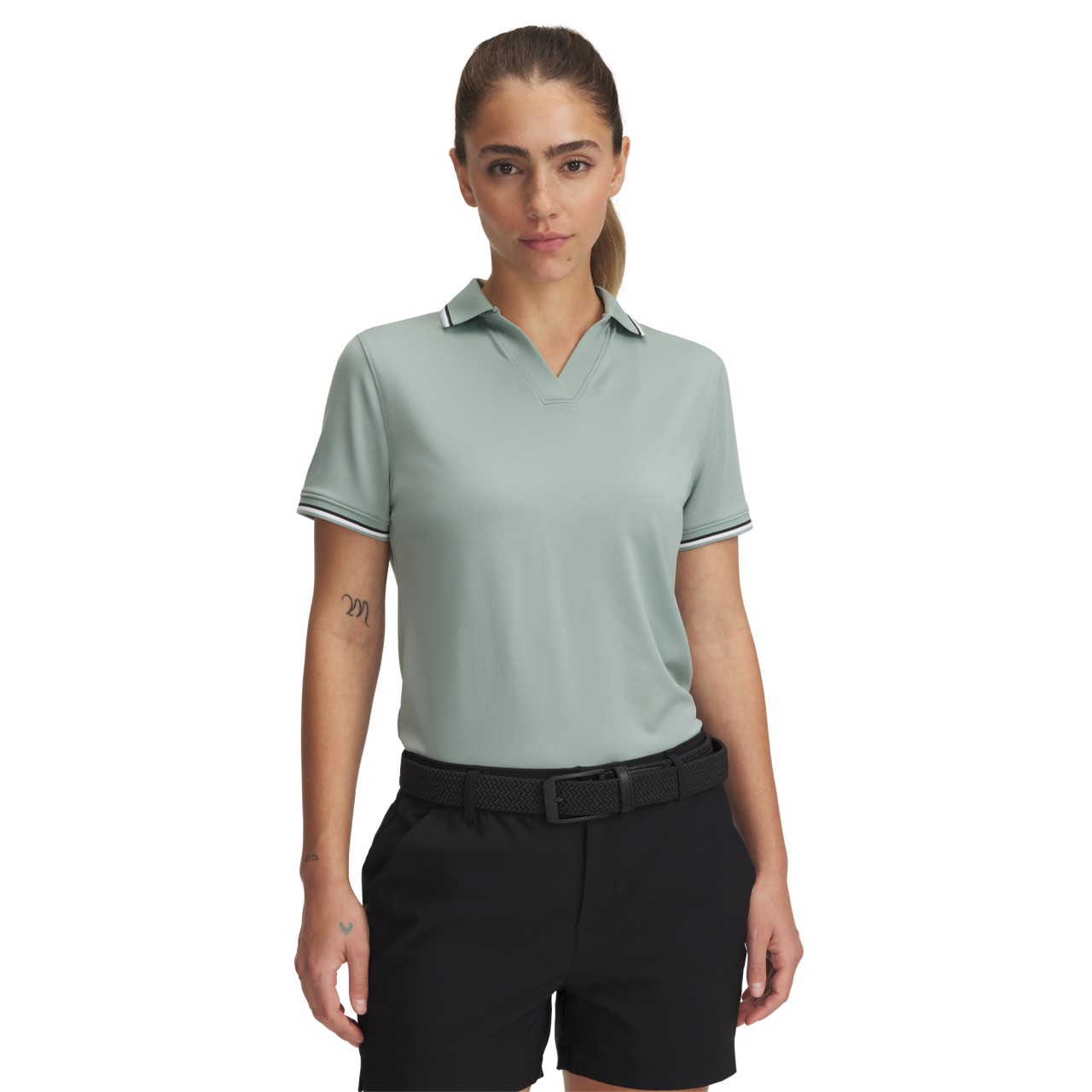 Under Armour UA Drive Rib Kurzarm-Polo Damen 1 Under Armour UA Drive Rib Kurzarm-Polo Damen