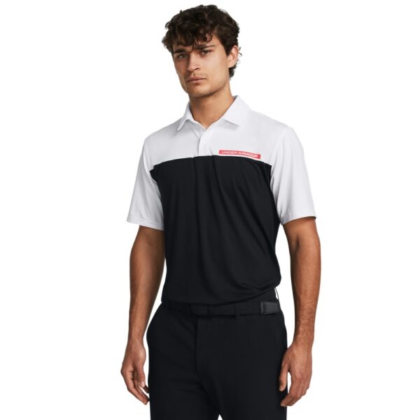 Under Armour UA Tee To Green Color Block Polo Herren