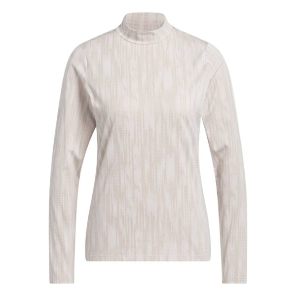 adidas Ultimate365 Jacquard Longsleeve Mock Shirt Damen