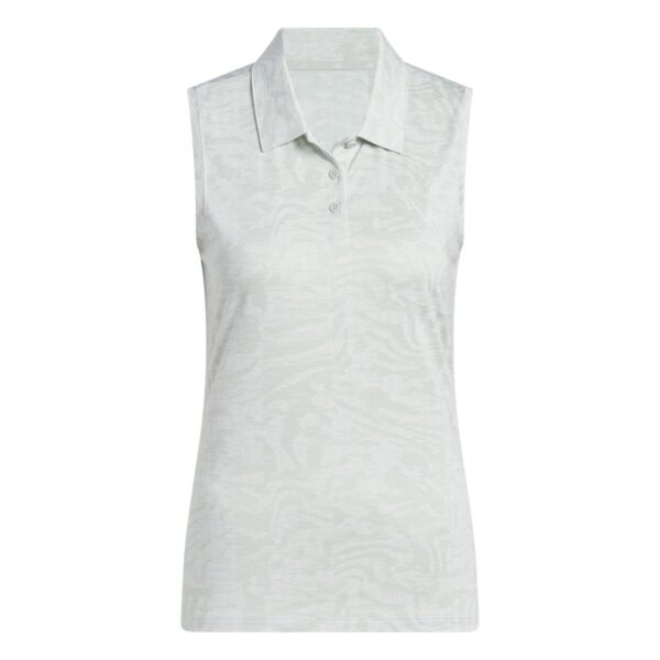 adidas Ultimate365 Jacquard Polo Damen XS silber