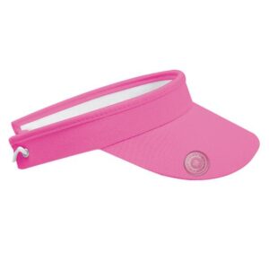 Surprizeshop Visor mit Ballmarker pink