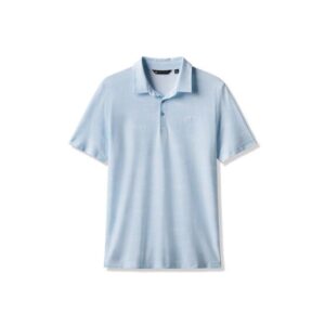 TravisMathew Featherweight City Halbarm Polo hellblau