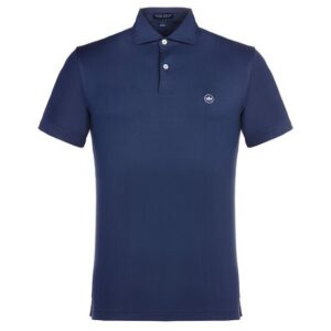 Peter Millar SOLID PERFORMANCE JERSEY Halbarm Polo navy