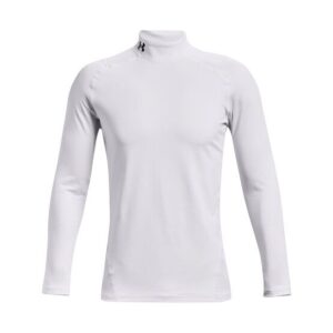 Under Armour CG Fitted Mock Thermo Unterzieher weiß