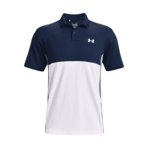 Under Armour Performance Blocked Halbarm Polo navy