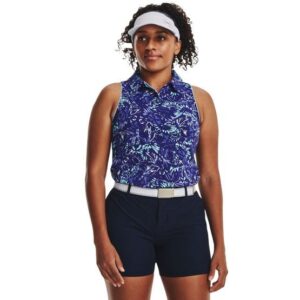 Under Armour Iso-Chill ohne Arm Polo blau