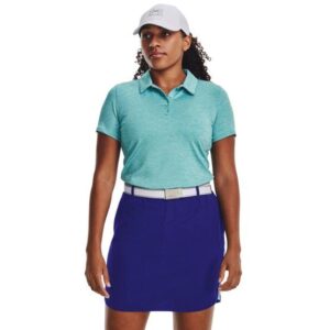 Under Armour Zinger Halbarm Polo türkis