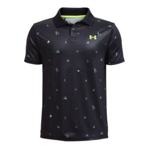 Under Armour Performance Rodeo Halbarm Polo schwarz