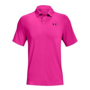 Under Armour T2G Halbarm Polo pink