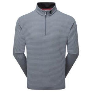 FootJoy Quilt Texture Chill-Out Stretch Midlayer grau