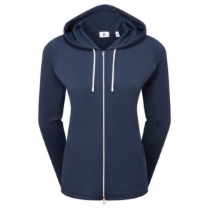 FootJoy Full-Zip Hoodie Jacke Sweatshirt navy