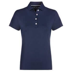 Peter Millar SHORT SLEEVE BUTTON Halbarm Polo navy