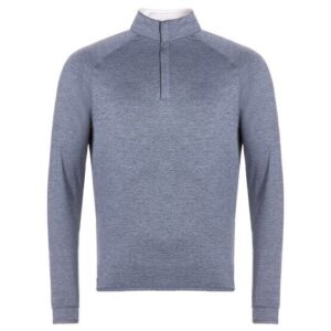 Peter Millar STEALTH PERFORMANCE QUARTER-ZIP Stretch Midlayer grau