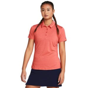 Under Armour Playoff Halbarm Polo rot