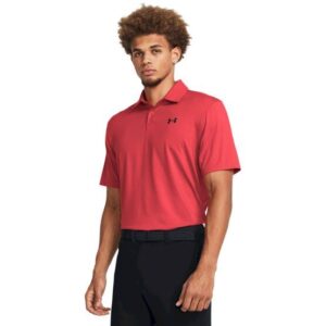 Under Armour T2G Halbarm Polo rot