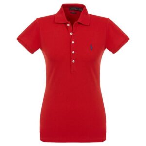 Polo Ralph Lauren Julie Basic Halbarm beere