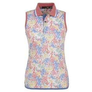 Polo Ralph Lauren Flower Print ohne Arm rosa