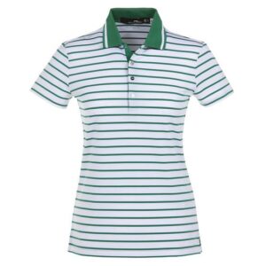 Polo Ralph Lauren RLX Basic Stripe Tour Halbarm grün