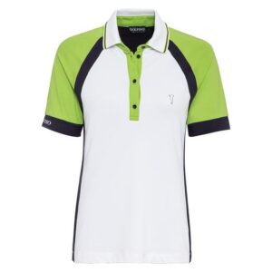 Golfino EH SHORT SLEEVE Halbarm Polo weiß