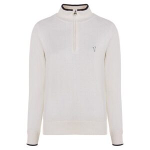 Golfino THE ANGELICA WINDSTOPPER Windstopp Strick offwhite