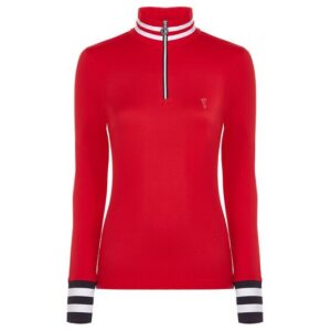 Golfino THE MIRANDA TROYER Stretch Midlayer rot