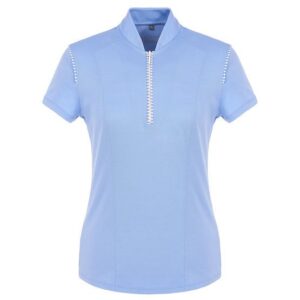 Valiente polo Halbarm Polo hellblau