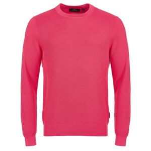 Daniel Springs basic knit sweater Pullover Strick pink