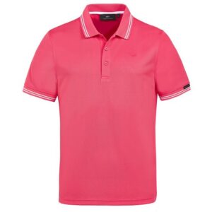 Daniel Springs basic polo Halbarm Polo pink