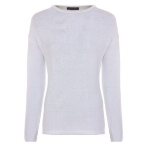 Valiente Loose Fit Pullover Strick weiß