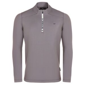 Daniel Springs 1/2 Zip Stretch Thermo Midlayer hellgrau