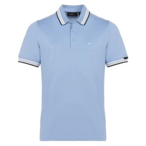 Daniel Springs Pique Halbarm Polo blau