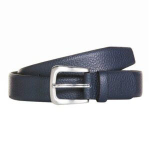 Valiente Leder Gürtel Accessoires navy