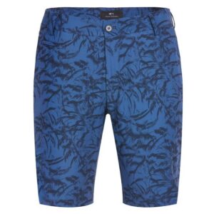 Daniel Springs LEVIN Funktions Druck Bermuda Hose navy