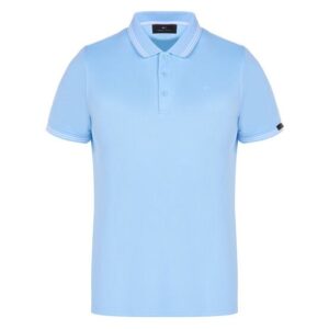 Daniel Springs Anti Odor Funktions Halbarm Polo hellblau