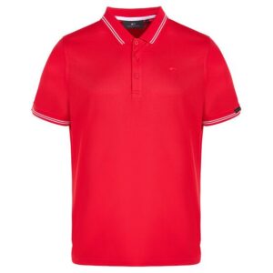 Daniel Springs Anti Odor Funktions Halbarm Polo rot