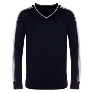 Daniel Springs Merino Extrafein Pullover Strick navy